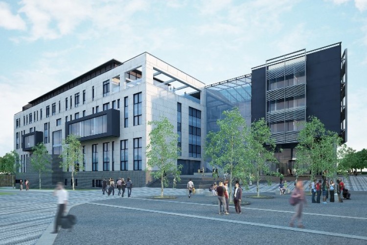 Visualisation of the new Faculty of Business and Law at UWE Bristol