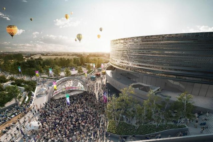 Populous' design for Bristol Arena