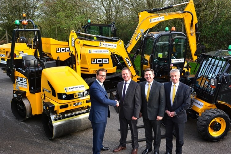 Plant Hire UK suits take delivery of the first batch of new machines