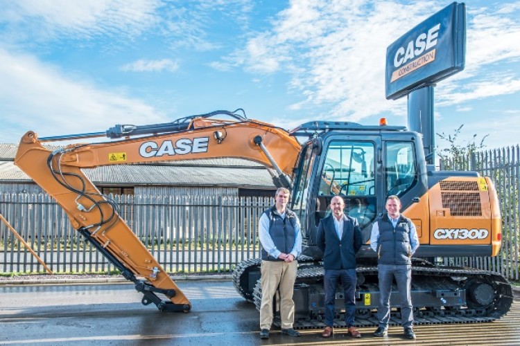 From left are LDH operations director Nicholas Higgins, Scott Woolston of Ward Woolston Group, and LDH sales director Rob Vaughan