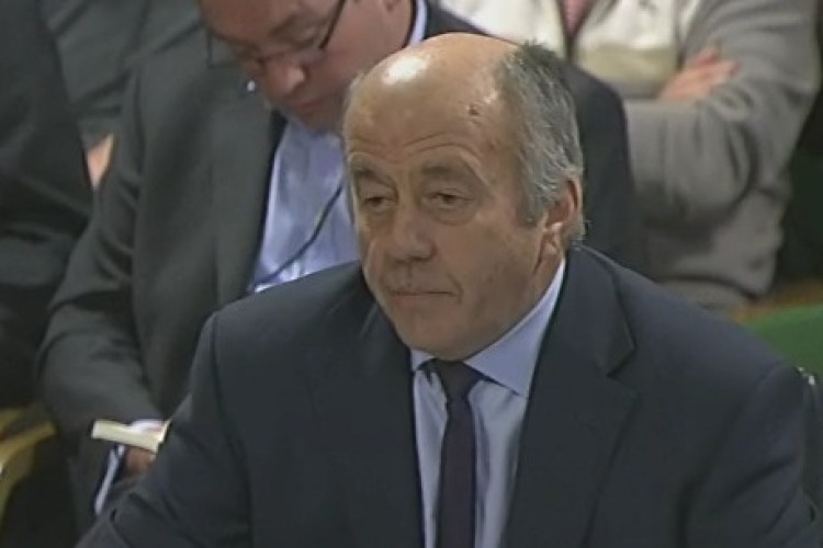 Cullum McAlpine testifying to the Scottish Affairs Committee in January 2013