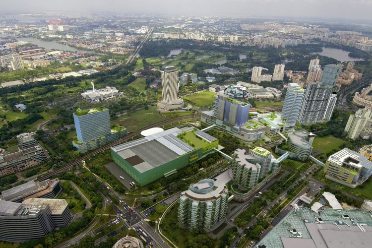 Jurong Lake District is one of Singapore's growth areas