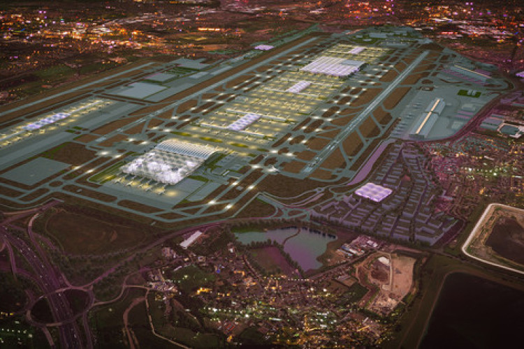 Heathrow Airport 's &pound;16bn expansion plan includes a third runway