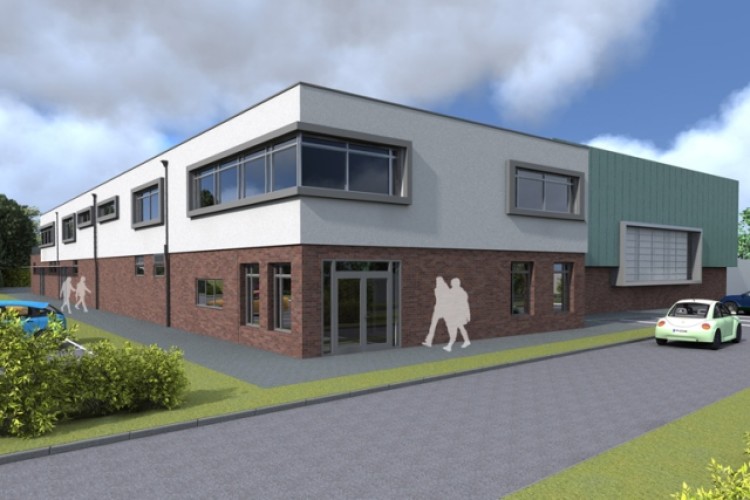CGI of the new leisure centre