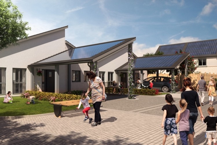 The vision for North West Bicester eco town (and below)