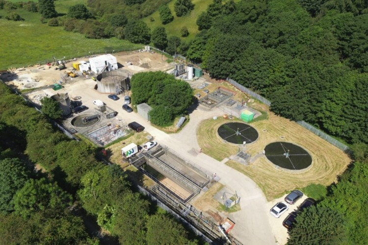 Kelloe wastewater treatment works is being improved