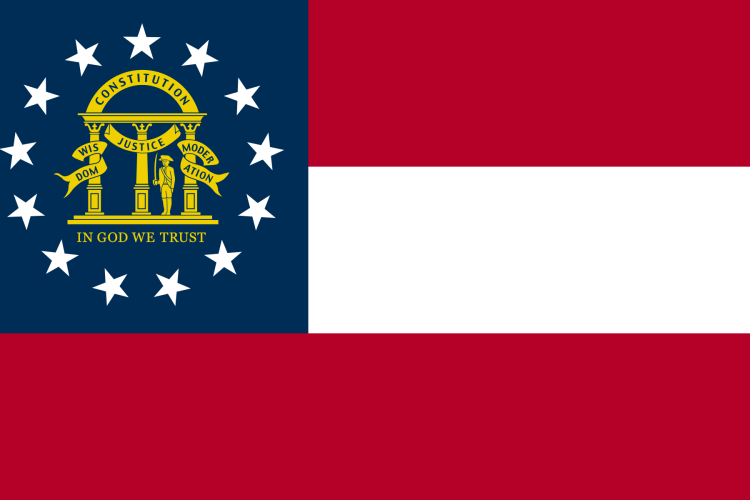 Georgia's state flag
