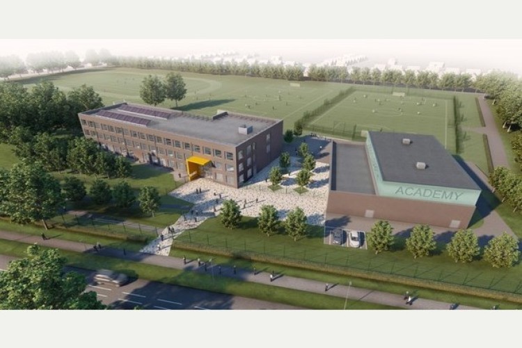 The new Queen Elizabeth Academy in Atherstone