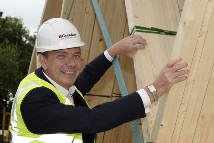 Alex McLeod, new md of Crendon Timber Engineering