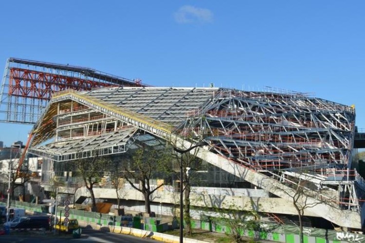 Recent Severfield projects include the installation of steelwork on the new Philharmonie de Paris building in France