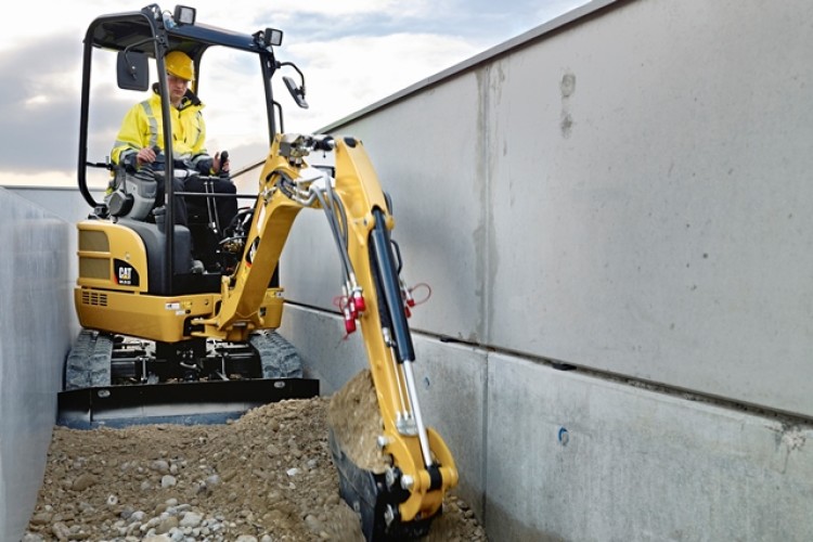 The 301.7D CR is one of the machines that Caterpillar will now start making itself