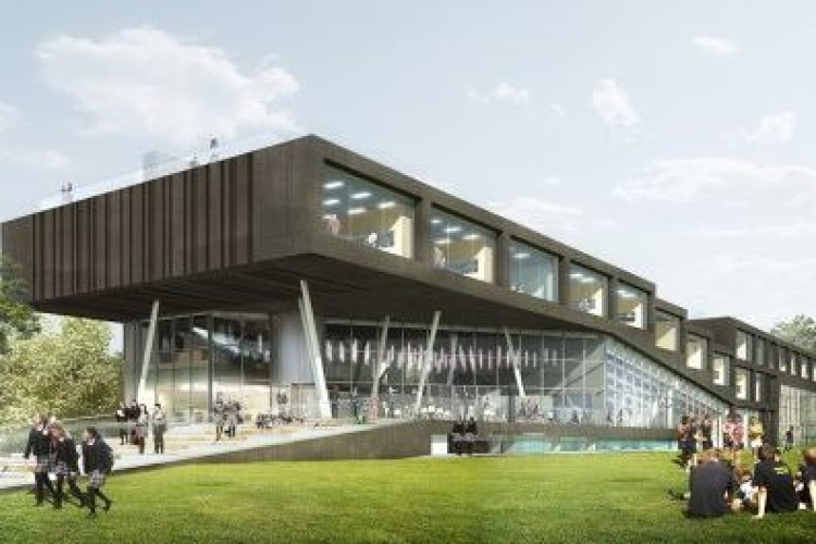 The new Sports & Science Facility has been designed by OMA