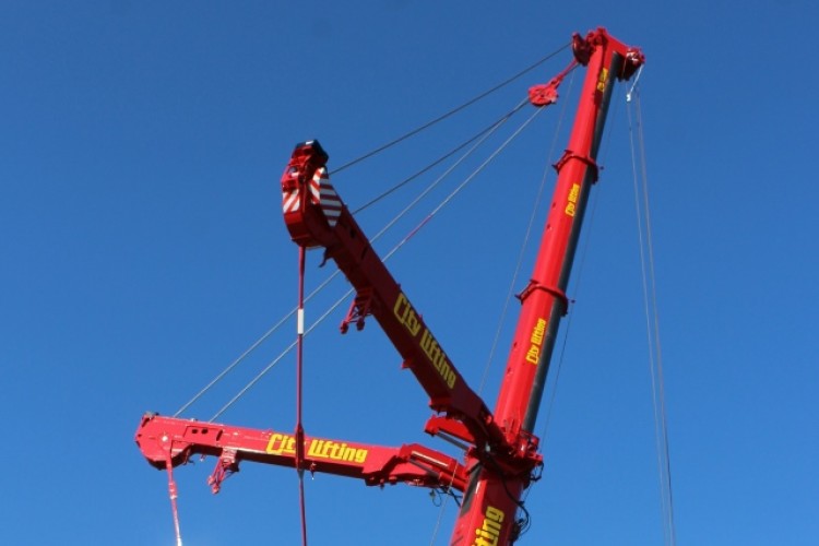 The Y-guy system of City Lifting&rsquo;s LTM 1350-6.1