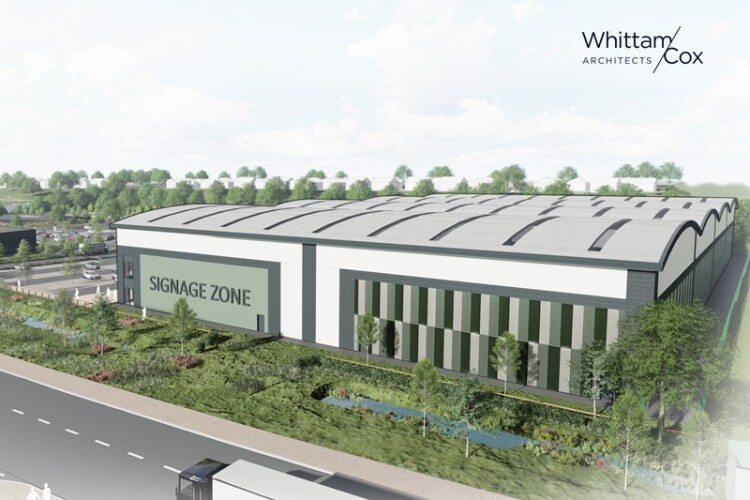 Viking Park's industrial units are designed by Whittam Cox 
