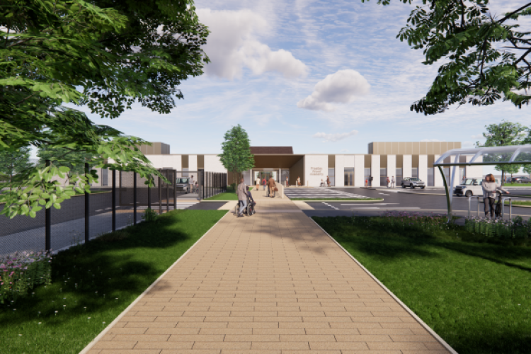 CGI of Prestley Wood Academy