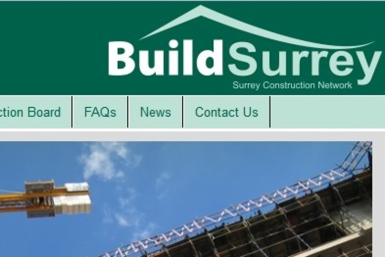 The BuildSurrey website