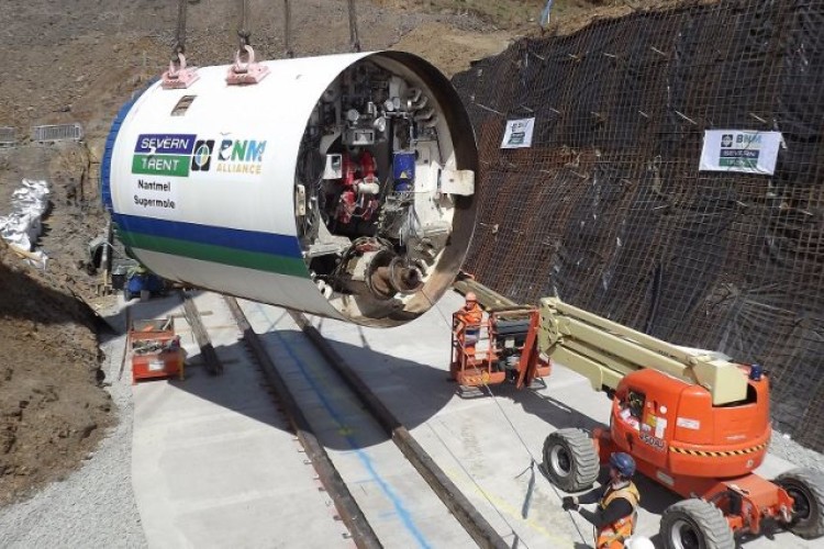 BNM Alliance, a separate North Midland JV, began tunnelling at Nantmel in April