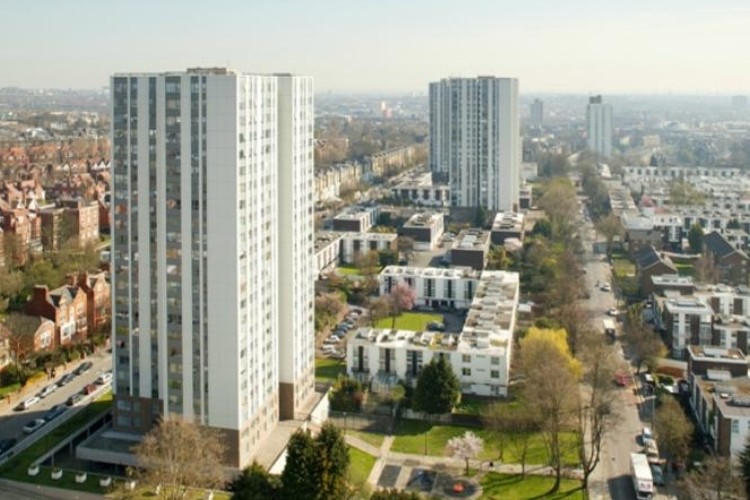 The Chalcots in Camden, refurbished by Rydon