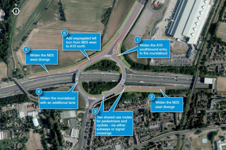 Junction 25 proposal - click on image to enlarge