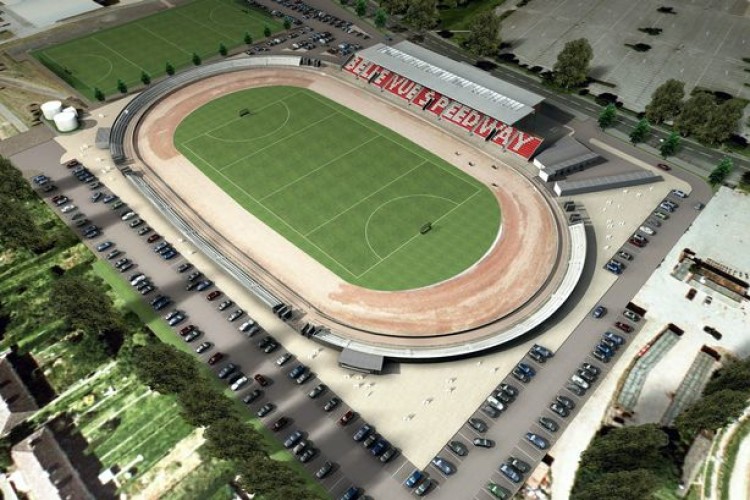 The new National Speedway Stadium is part of the Belle Vue Sports Village development