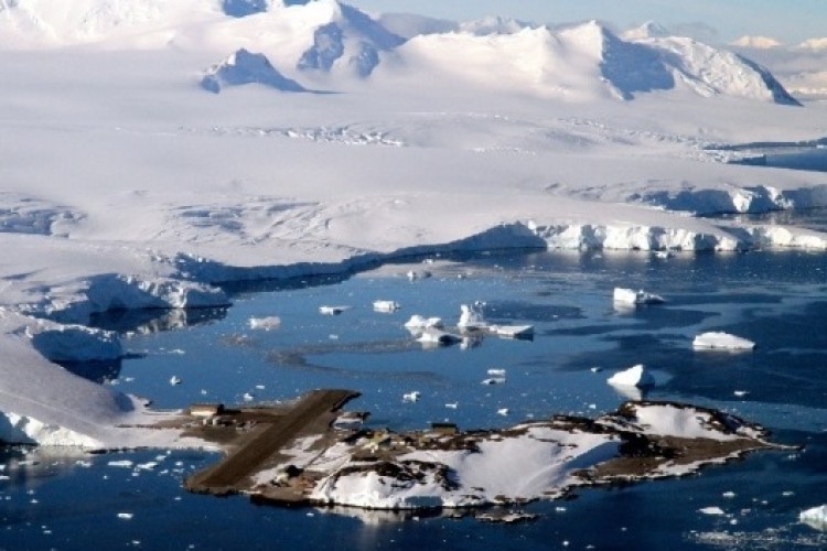 The BAS Rothera Research Station on the Antarctic Peninsula