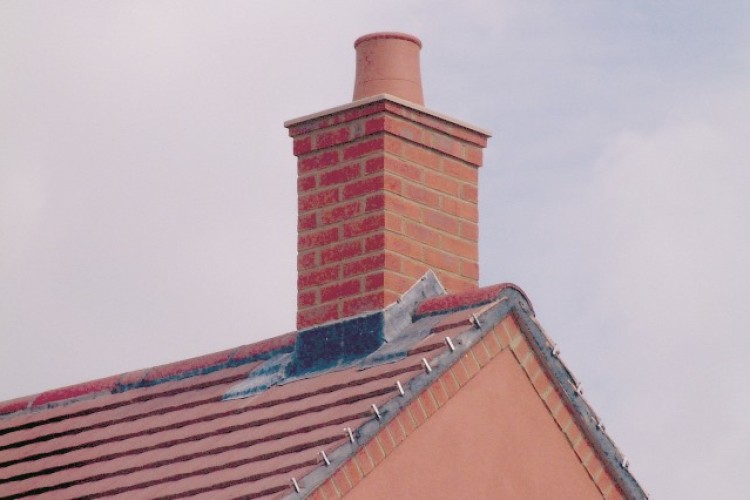 GRP chimney stack