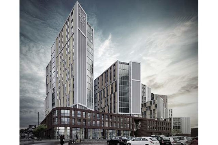 An artist&rsquo;s impression of the Bishop Gate development in Coventry