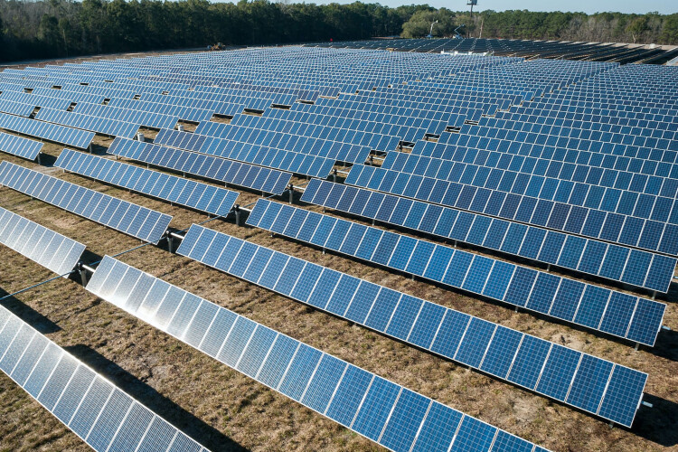 The two solar energy farms are expected to generate around 210GWh/year. (File picture). 