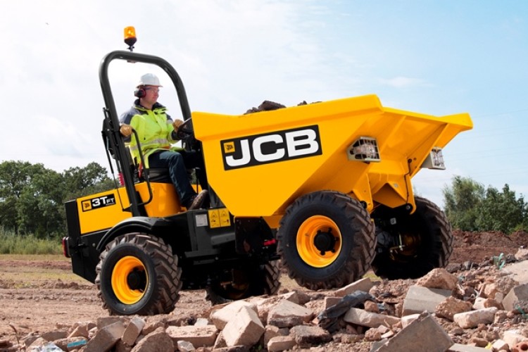 The JCB 3T Front Tip. (Pictured below is the 6T Front Tip.)