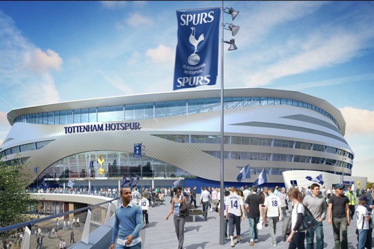 Mace has a &pound;400m contract to build the new Tottenham Hotspur football stadium 