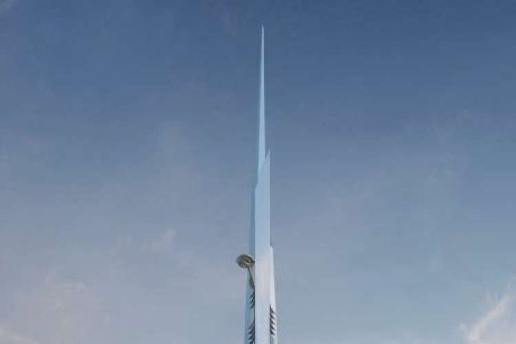 At 1km high, the Kingdom Tower will be four times the height of The Shard
