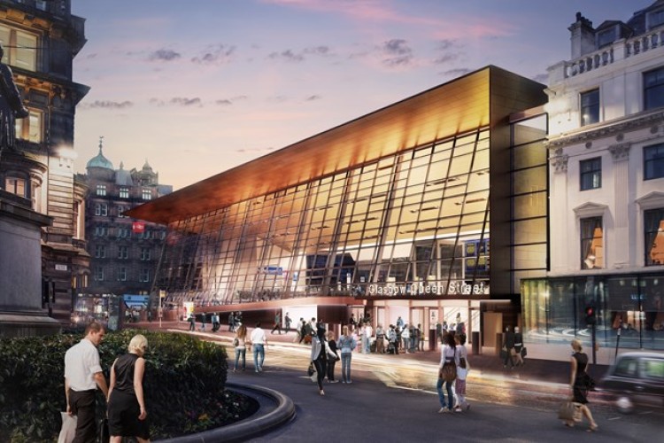 Image of how Queen Street station will look
