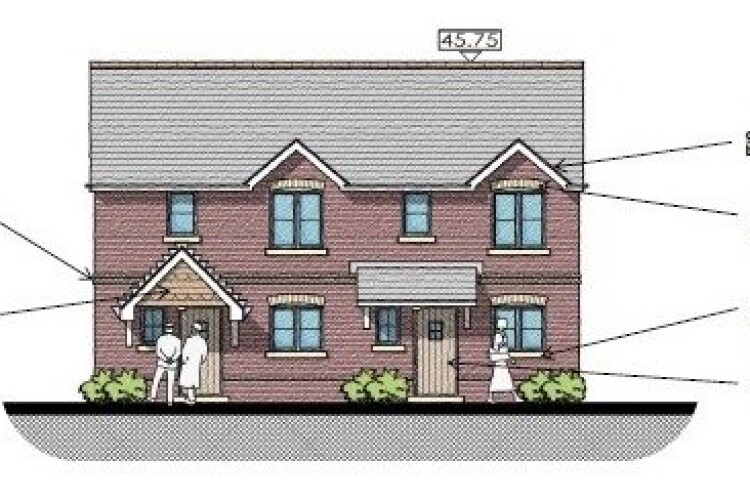 A Duck Lane home