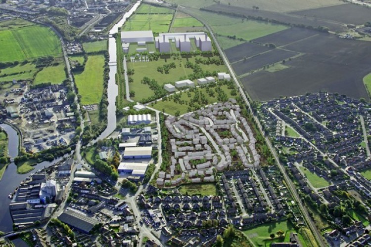 CGI of the site
