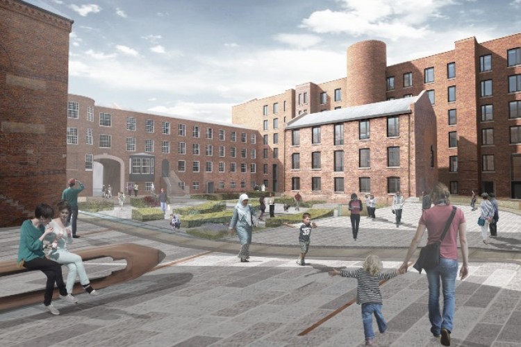 CGI of the transformed Murrays&rsquo; Mills 