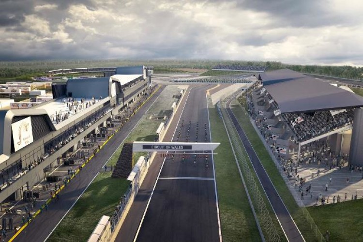 Circuit of Wales, as planned
