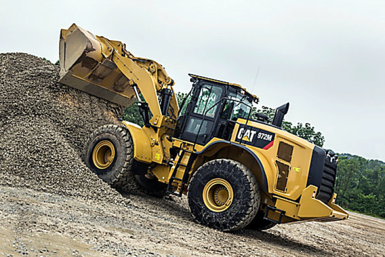 Keyway has a Cat 972M wheeled loader with CPM technology