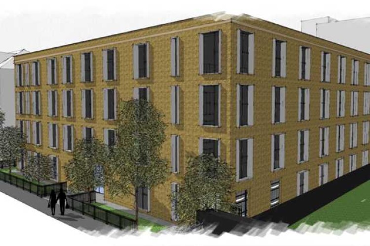 Artists impression of the new building