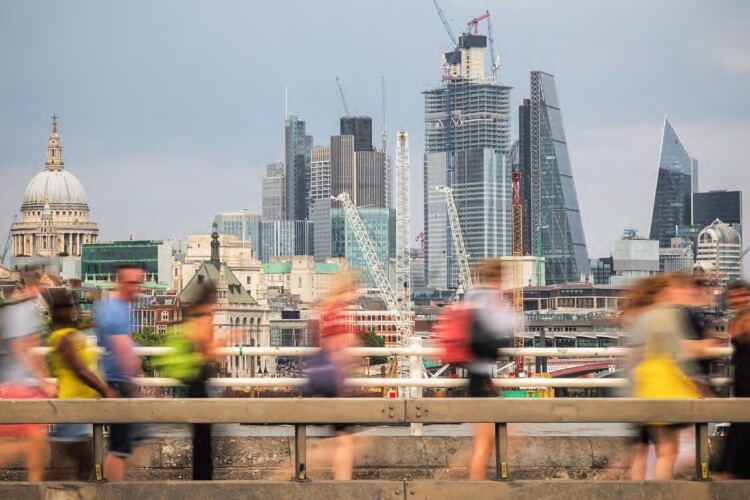 Photo of London from Arcadis' International Construction Costs 2024
