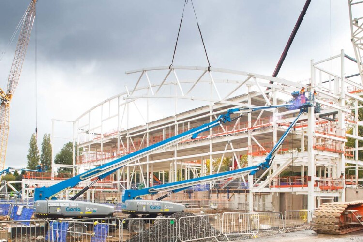 Billingotn supplied the steelwork for the Sandwell Aquatics Centre last year