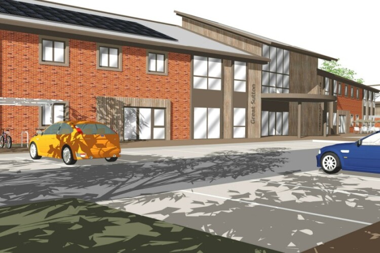 Artist's impression of the new medical centre