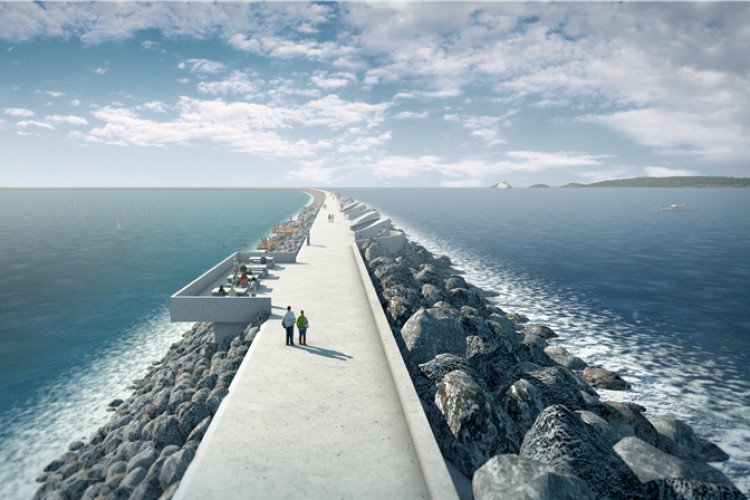 Alun Griffiths' contract includes breakwater surfacing