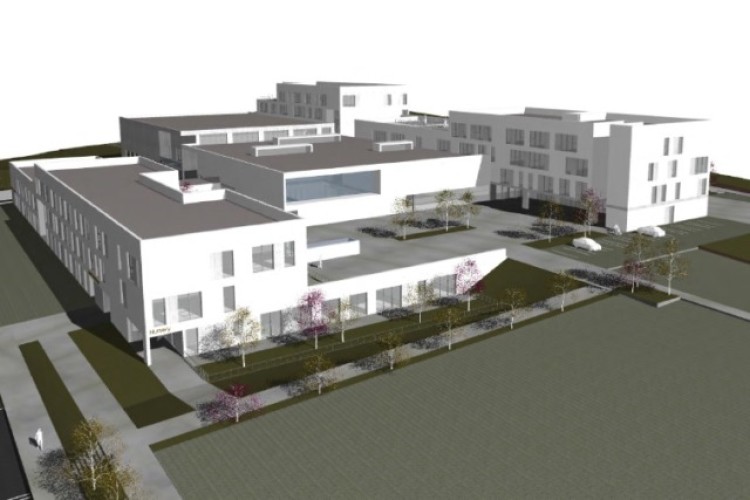 The planned Largs campus