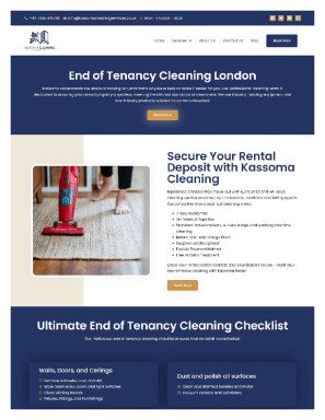 End of Tenancy Cleaning Brochure
