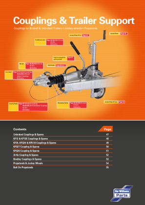 Couplings & Trailer Support Brochure