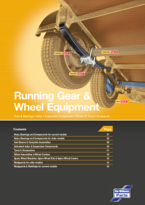 Running Gear & Wheels Brochure