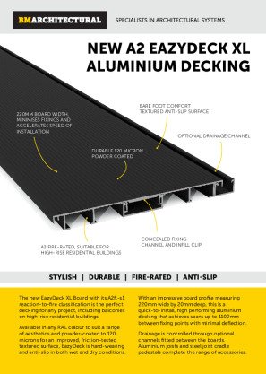 A2 EazyDeck XL Aluminium Decking Brochure