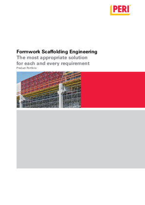Formwork Scaffolding Engineering Brochure