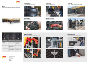 DUO Lightweight system hand-set formwork Brochure