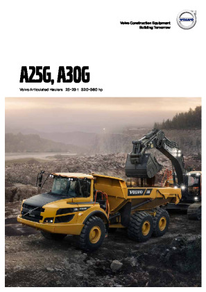 Volvo Articulated Hauler A25G Brochure